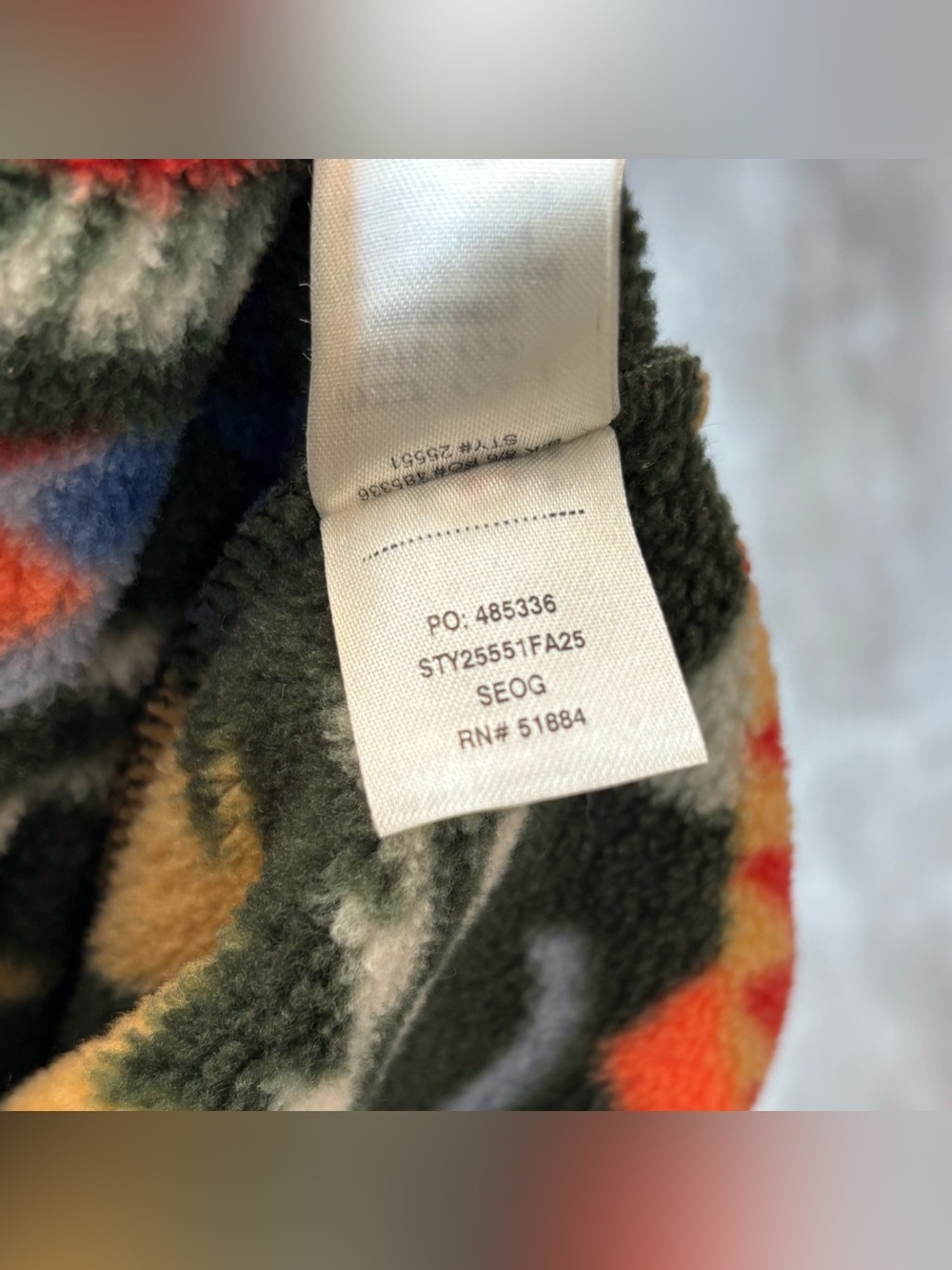 Patagonia Salmon Energy Snap T Fleece Sweater Mens Large - Picture 8 of 9